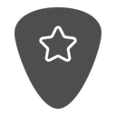 Free Guitar Pick  Icon