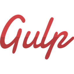 Free Gulp Logo Icon - Download in Flat Style
