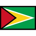 Free Guyana Flagge Symbol