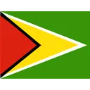 Free Guyana Flagge Land Symbol