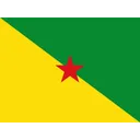 Free Francais Guyane Drapeau Icône