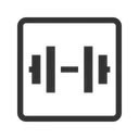 Free Gym  Icon