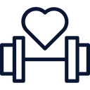 Free Gym Black Outline Miscellaneous Life Style Icon
