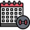 Free Gym Schedule  Icon