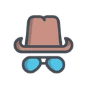 Free Cappello Berretto Bicchiere Icon