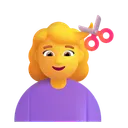Free Bekommen Haare Schneiden Farbe Symbol