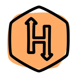 Free Hackerrank Logo Icon - Download in Colored Outline Style