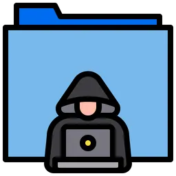 Free Hacking Folder  Icon