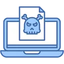Free Hacking Cybercrime Security Breach Icon