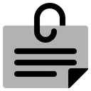 Free Haftnotiz  Symbol