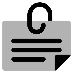 Free Haftnotiz  Symbol