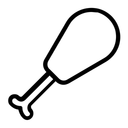 Free Hühnerbein  Symbol