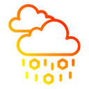 Free Hail Weather Cloud Icon