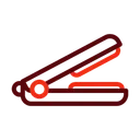 Free Hair Straightener Straightener Hair Iron Icon