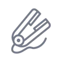 Free Hair straightener Icono