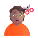 Free Getting Haircut Color Icon