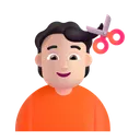 Free Getting Haircut Color Icon