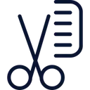 Free Haircut Black Outline Miscellaneous Life Style Icon