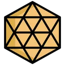 Free Half Rose Diamond  Icon