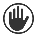 Free Halt Hand Beruhrung Symbol