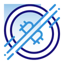 Free Bitcoin Cryptocurrency Electronic Cash Icon