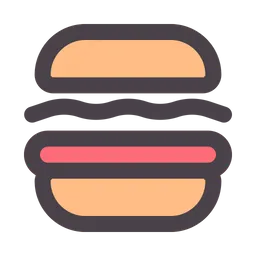 Free Hamburger  Icon