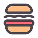 Free Hamburger Fast Food Cheese Icon