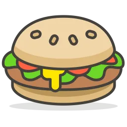 Free Hambúrguer Emoji Ícone