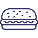 Free Hamburguesa Comida Rapida Comida Icono