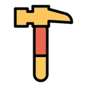 Free Claw Hammer Tool Construction Tool Icon