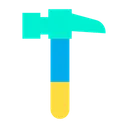 Free Claw Hammer Tool Construction Tool Icon
