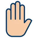 Free Palm Gesture Icon