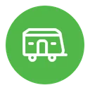 Free Hand Home Truck Icon