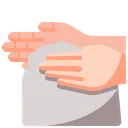 Free Cleaning Hand Hand Towel Icon