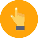 Free Hand Finger Pointing Icon