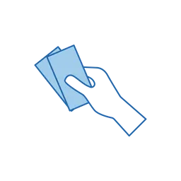 Free Hand giving money  Icon