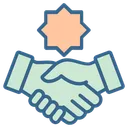 Free Hand Greeting Greeting Handshake Icon
