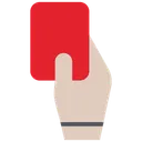 Free Hand Holding Card  Icon