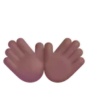 Free Hands Color Medium Dark Icon