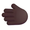 Free Hand Color Dark Icon