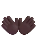 Free Hands Color Dark Icon