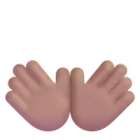 Free Hands Color Medium Icon