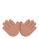 Free Hands Flat Medium Icon
