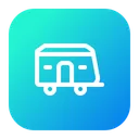 Free Hand Home Truck Icon