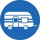 Free Hand Home Truck Icon