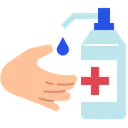 Free Hand Sanitiser  Icon