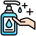 Free Hand Sanitizer Medical Virus Icon