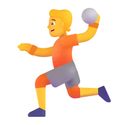 Free Handball Emoji Icon