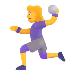 Free Handball Emoji Icon