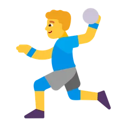 Free Handball Emoji Icon